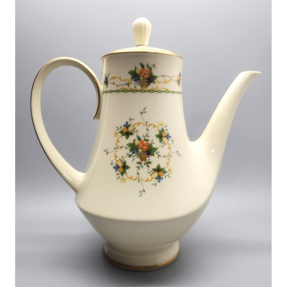 Noritake Normandy Coffee Pot Made in Japan 8162 W83 - RARE!